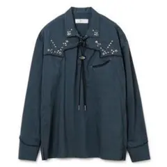 TOGA VIRILIS 20ss タイプライター ウエスタンシャツ サイズ46のサムネイル