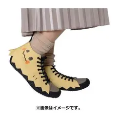 未使用級 スピングルムーブ ポケモンシューズ マリィ 本革 黒 27.5 箱