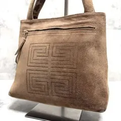 ジバンシー GIVENCHY リバーシブル 4G ハンドバッグ スウェードのサムネイル