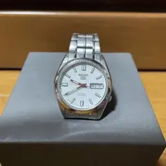 SEIKO 自動巻き 腕時計 セイコー セイコー5 シルバー ファイブ
