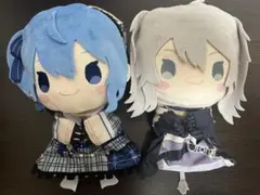 hololive ホロライブ 獅白ぼたん 星街すいせいパペットぬいぐるみ