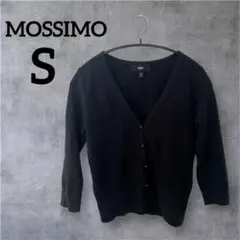 一点物✨ MOSSIMO【S】モッシモブラック Vネック カーディガンのサムネイル