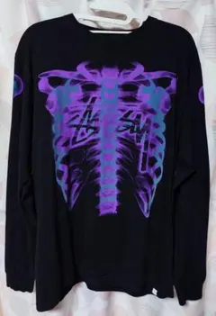 STUSSY ロンT ブラック Lサイズ