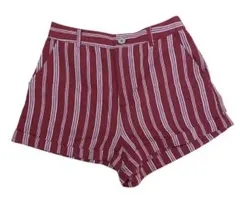 FOREVER21＊赤と白のストライプ ハーフパンツ