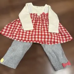 ベイビーチアー　トレーナー　レギンス　セット　80センチ