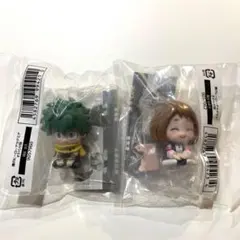 僕のヒーローアカデミア　ガチャガチャ　すわらせ隊　緑谷出久　麗日お茶子