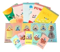 パペットスンスン　ノート＆ブックマーカー＆ステッカー 計14点 セブンイレブン