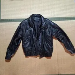 メンズ ブラック レザージャケット