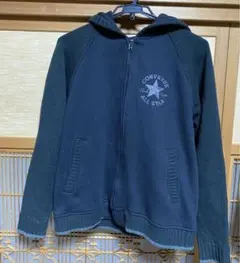 タイムセール！コンバース パーカー ブラック L