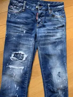 D SQUARED2 レディース ダメージ ジーンズ