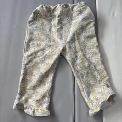 petit main 花柄　ロングパンツ 100 レギンス　女の子