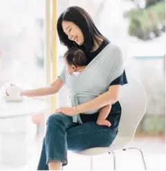 美品！お値下げ中☆コニー サマー　KONNY 抱っこ紐　ミント　未使用　美品　Ｓ