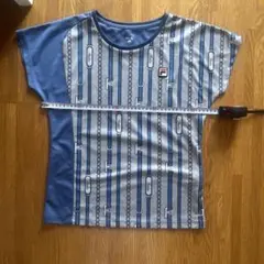 FILA パターン Tシャツ Lサイズ