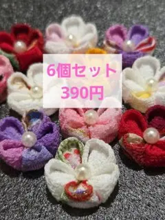 新品] つまみ細工 リース パステルカラー ハンドメイド - メルカリ