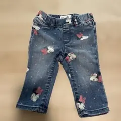 baby GAP Disney ミニーマウス柄 ジーンズ 12-18ヶ月