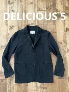 DELICIOUS デリシャス コットンジャケット 5 黒 美品 日本製
