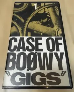 BOØWY【非売品】VHS BOΦWY CASE OF BOOWY 1234 BOØWY【非売品】VHS BOΦWY CASE OF BOOWY 1234