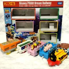 ディズニー ピクサー ドリームレールウェイ　ウッディ　保安官セット
