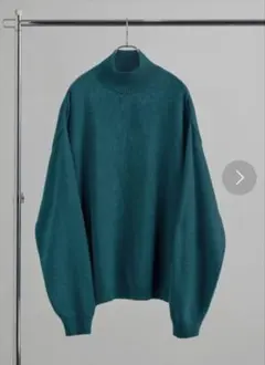 新品✨タグ付✨Lサイズ Anchor Smith. ウォッシャブル ニット 深緑