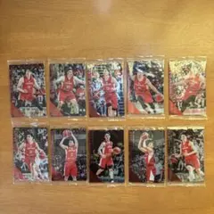 バスケ日本代表ウエハースカード10枚