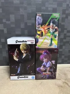 【未開封】HUNTER × HUNTER ゴン/クラピカ/マチ フィギュアまとめ
