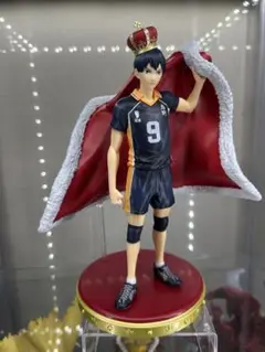 一番くじハイキュー 影山飛雄 バレーボールフィギュア 王冠付き