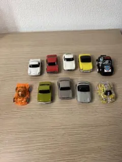 ∞*∞様 ミニカーセット 13台 バイク付き - メルカリ