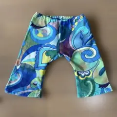 カラフル模様の70サイズパンツ