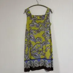 TABASA ノースリーブ ペイズリー柄 チュニック　ワンピースのサムネイル