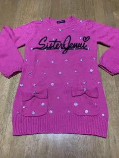 Sister Jenni ピンクニットセーター 140cm