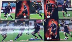 日本代表 サッカートレーディングカードセット