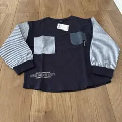 crescent 長袖カットソー 130 ネイビー