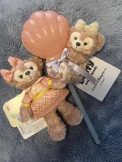 シェリーメイ2点セット　ぬいぐるみスティック　ぬいぐるみバッジ　ぬいば