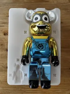 BE@RBRICK ミニオンズ ボブ クローム 100%&400% | Mercari