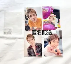嵐 写真 二宮和也 popcorn 4枚 ニノ グッズ 匿名配送 ツアー グッズ
