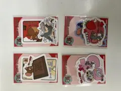 セブンイレブン トムとジェリー ステッカー 4種