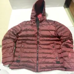 【美品】トミーヒルフィガー ダウンジャケット 赤 メンズL