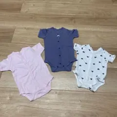 ベビー肌着 ロンパース 3枚セット