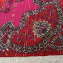 美品　Christian Dior 大判ハンカチ