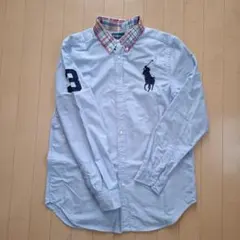 Ralph Lauren 長袖シャツ BOYS170　ポロ刺繍