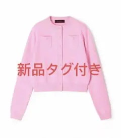 CABaN コットンカシミヤ クルーネックカーディガン