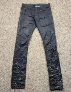 Dior Homme 04ss strip ダメージデニムのサムネイル