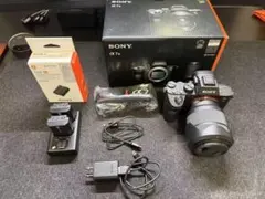 旅行やアウトドアキャンプレンズ2本セットSONYILCE-7M3α7III付属品