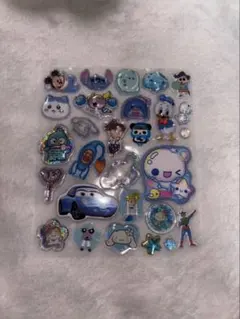 ブルー系シールおすそ分け ボンボンドロップ プチドロップ おはじき