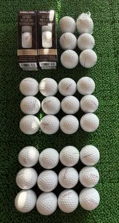 コストコ　Kirkland ゴルフボール 36個　開封済