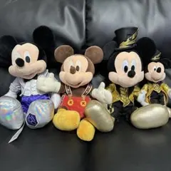 ディズニー ミッキーマウス ぬいぐるみ 4点セットまとめて