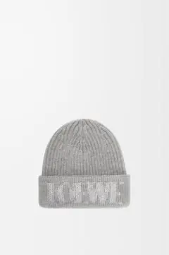 ロエベ　ニット帽　ビーニー　カーキ　ほぼ未使用 ロエベ ニット帽 ビーニー カーキ ほぼ未使用 - メルカリ