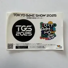 東京ゲームショー　2025 ステッカー
