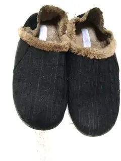 ST.martinフリース内装 スリッポン 黒　LL　　履きやすい