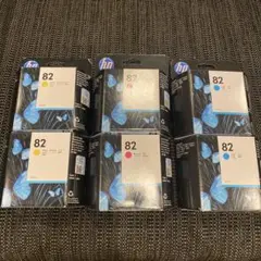 HP 82 インクカートリッジ 3色６本セットのサムネイル